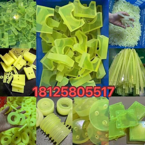 速发耐磨聚氨酯垫片胶减震垫圈牛筋防撞缓冲垫PU板棒专业加工开模