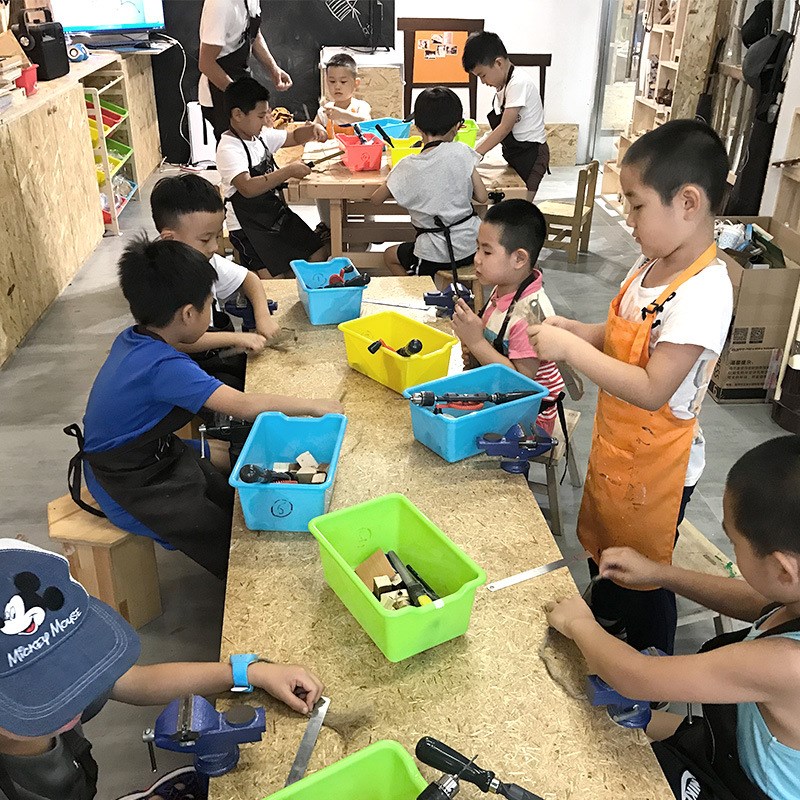 速发动童木工课程半成艺幼儿园小学生手工匠人木品工坊劳儿教极凯
