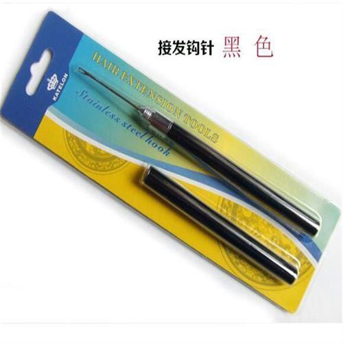 速发钢针式多功能用途接发钩针假二织发鋛珠器钩笔第发代羽毛接发