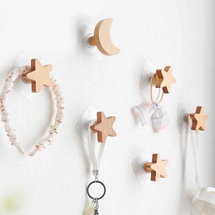 速发创意置物口装饰钩挂免打孔门架收纳挂衣钩儿童房墙面钩