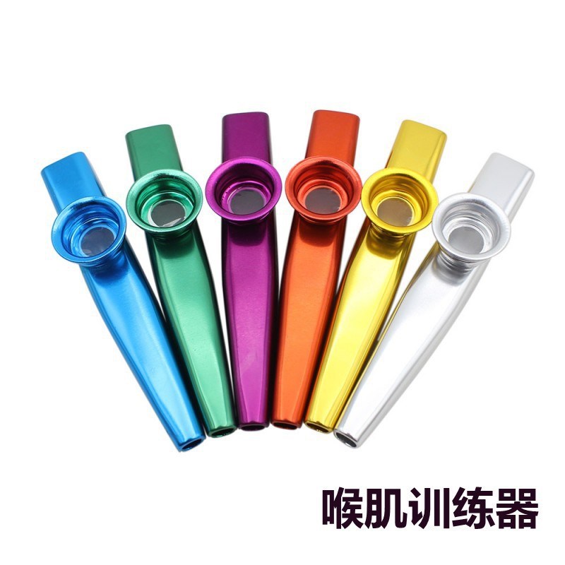 速发发音发金属笛祖卡 康复器材 口肌训练 候肌笛音言语卡祖笛