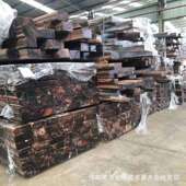 印尼条纹乌木原木方料 条纹乌木乌木 印尼黑酸枝苏拉威西条纹乌木