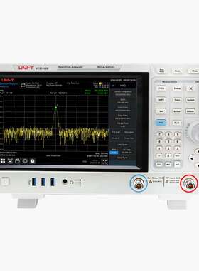 UNI-T优利德 UTS1032B高精度大屏高清电容触摸台式频谱分析仪3GHz