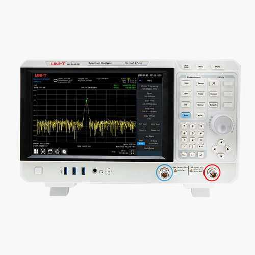 UNI-T优利德 UTS1032B高精度大屏高清电容触摸台式频谱分析仪3GHz