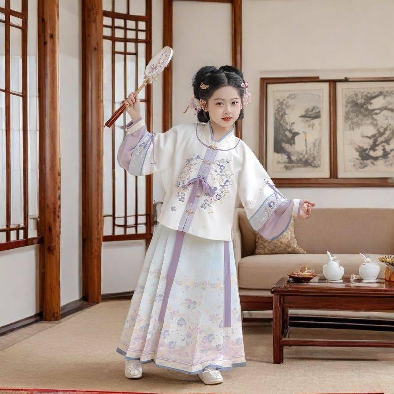 汉服女童205新款春秋儿中