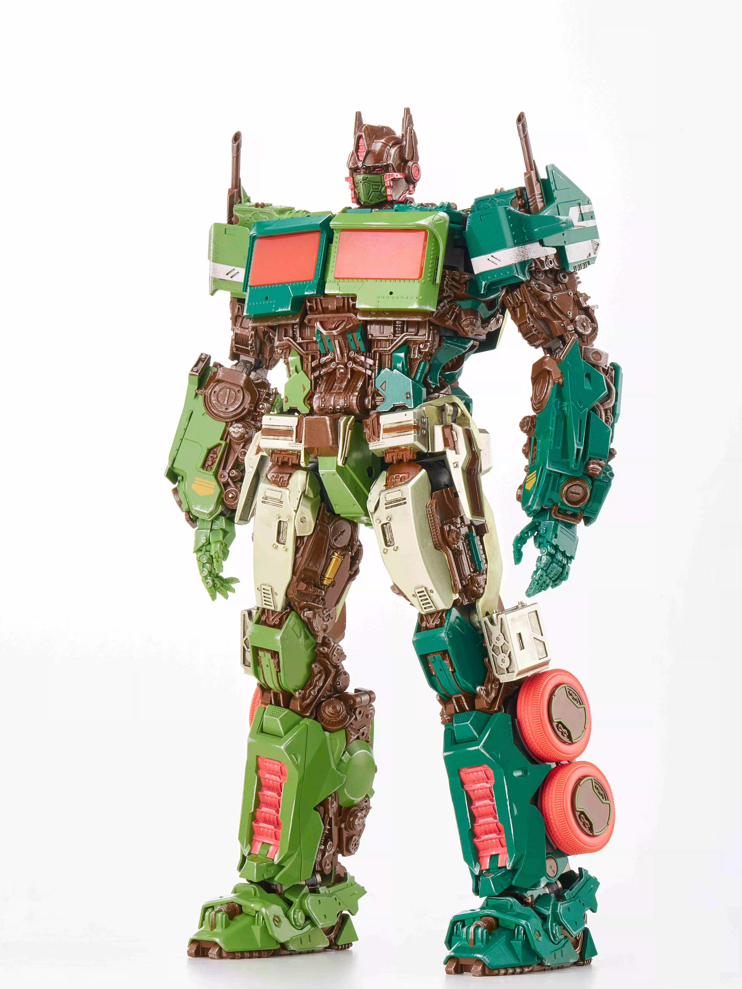 顺丰包邮 MM01G 擎天柱 豪华版 绿色限量版 变形金刚 合金机甲