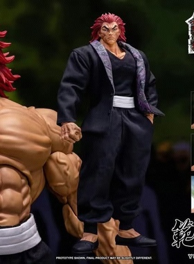 现货 Storm Toys 1/12刃牙系列 范马勇次郎 可动人偶 动漫人物