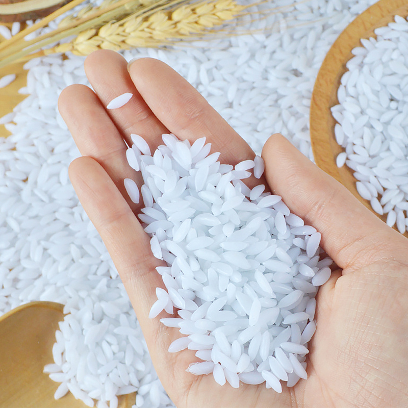 仿真米粒米饭模型假食品道具100g食玩手工DIY材料儿童玩教具摆件