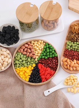 新款仿真五谷杂粮道具假咖啡豆红枣莲子食品模型摆摊摄影拍教道具