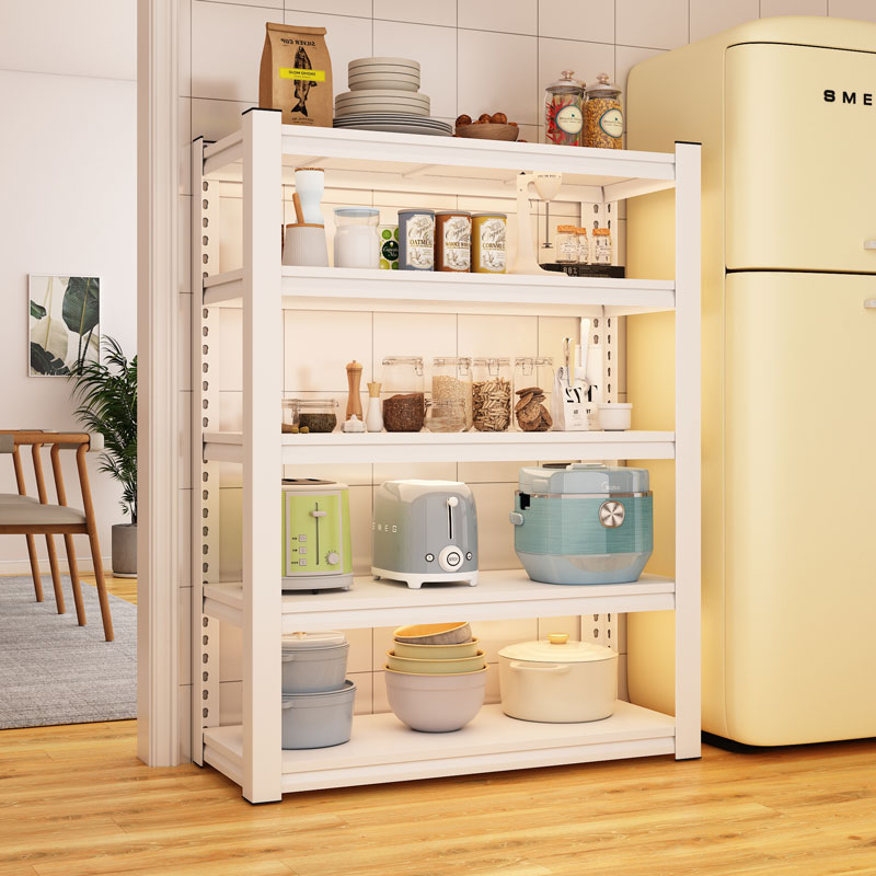 厨房置物架落地多层储物架碳钢微波炉收纳架多功能收纳整理铁架子