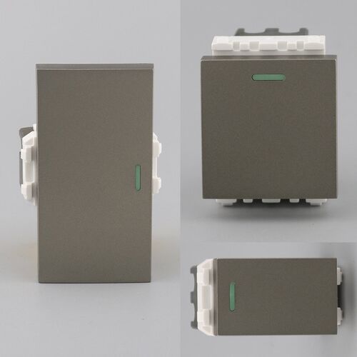 128型开关面板j模块深灰色大中小板功能配件芯86型118型120型面框