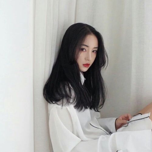 中分假发女中长卷发内扣无刘海直发齐肩自然逼真锁骨发型全头套