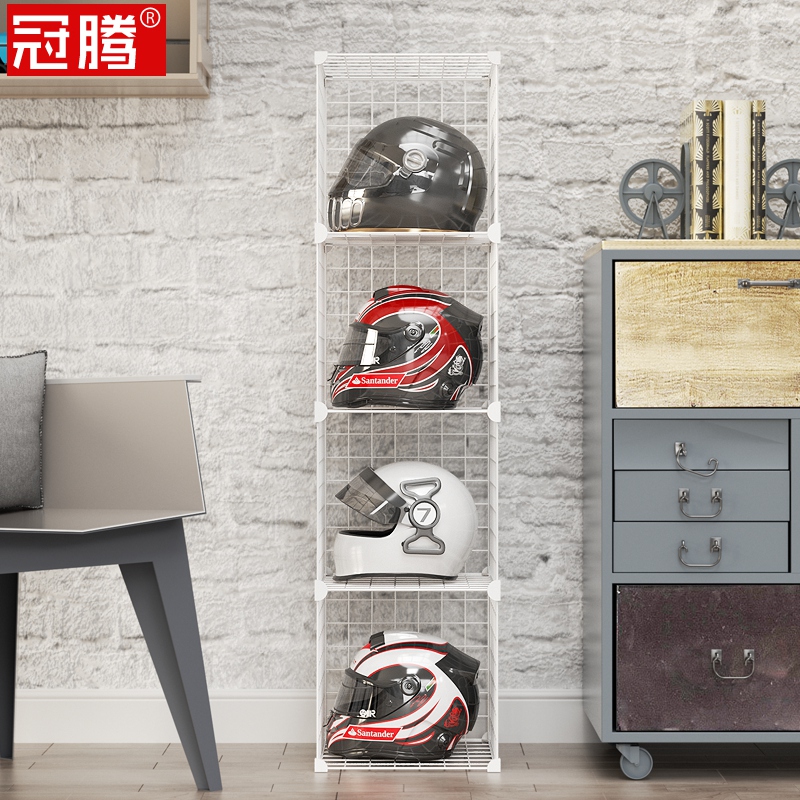 电动车头盔收纳架安全帽架家用神器摆放帽子的支架置物架展示架子