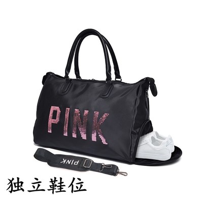 行李包女手提轻便大容量便携帆布装衣服旅行袋子收纳包瑜伽健身包