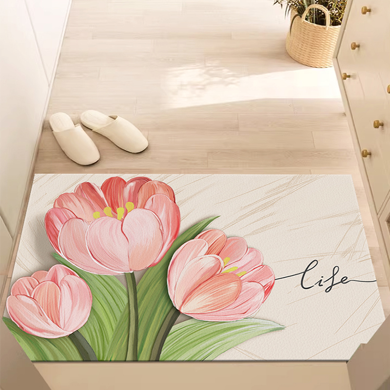 高级感入户地毯门口地垫进门pvc可裁剪脚垫家用防滑可擦免洗门垫