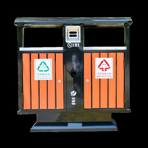 天津户外垃圾桶不锈钢大号环卫果皮箱室外分类物业小区校园304垃