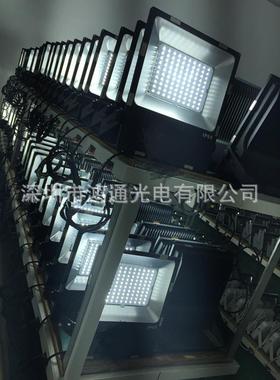 超频三SMD230300W鳍片LED泛光灯200W投光灯纬30030配明FYZ驱动