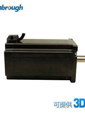 二相86单身轴步进电机SRA力12NM电流6A轴径12.7四线机矩长156MM