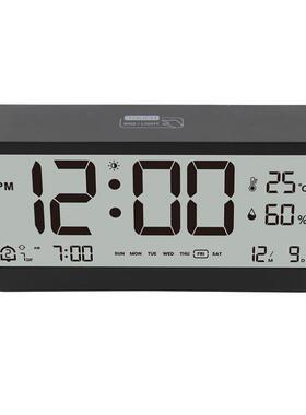 #自动光电子时桌钟数钟字钟表面台AL102578夜式卧室智能闹感光显