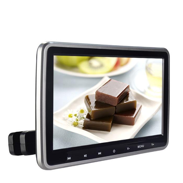 10.1寸外头挂枕DV显示器10D103D.1头枕显示器10.1头DVD枕车载显示