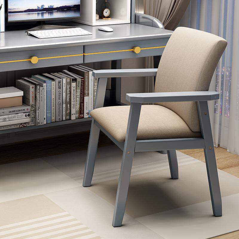 学木靠背椅DIM子简约书桌儿椅家用餐椅现代电脑椅实童学习椅生写