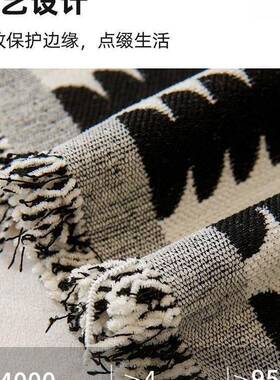 沙发盖布巾全双面可tb-77569通用盖四季用雪尼防滑防猫抓沙发套罩