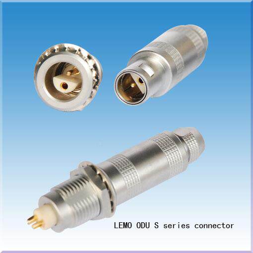 lemo接半头月式兼容欧度航空插头0S21S对接CJRS雷莫连接器PCAFFA
