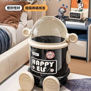 厅垃圾桶家用2盖0新25款 F99TH86S高档翻大容量客厨房卧室卫生间高