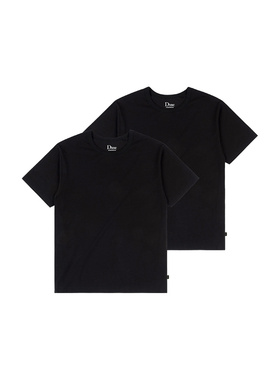 Dime MTL Classic 2 Pack Undershirts 纯色基础两件装短袖T恤男