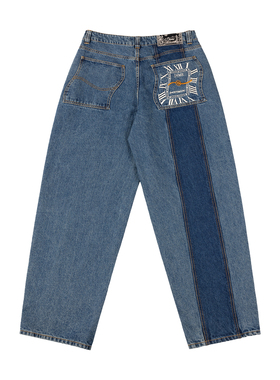 Dime MTL Baggy Denim Pants 美式宽松直筒老爹阔腿滑板牛仔裤男