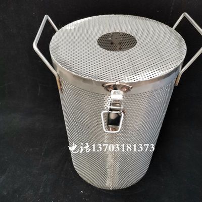 316不锈钢水泵过滤网罩潜水泵防护网304不锈钢滚筒压榨机过滤桶