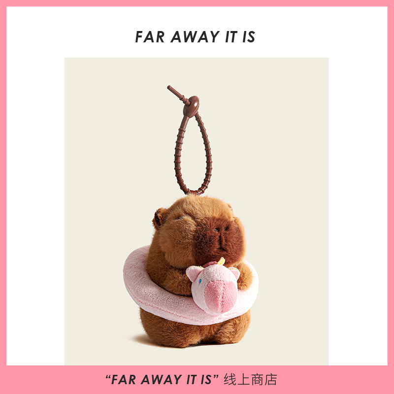 卡皮巴拉玩偶官方正版旗舰店