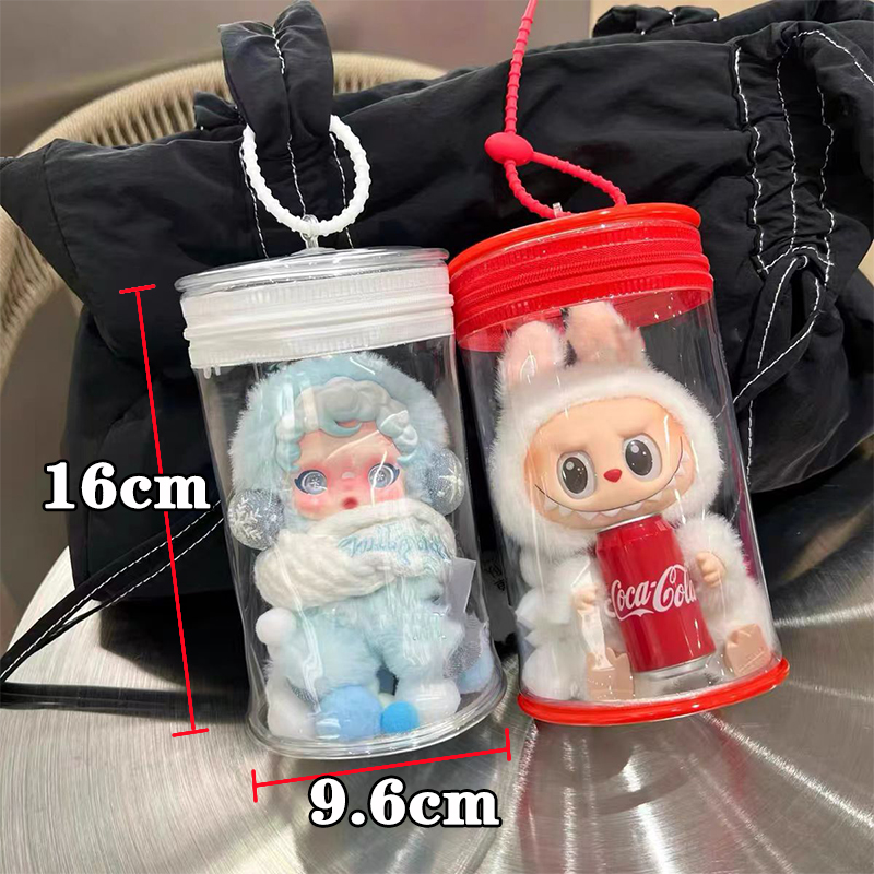 可口乐15cm痛包labu搪胶拉