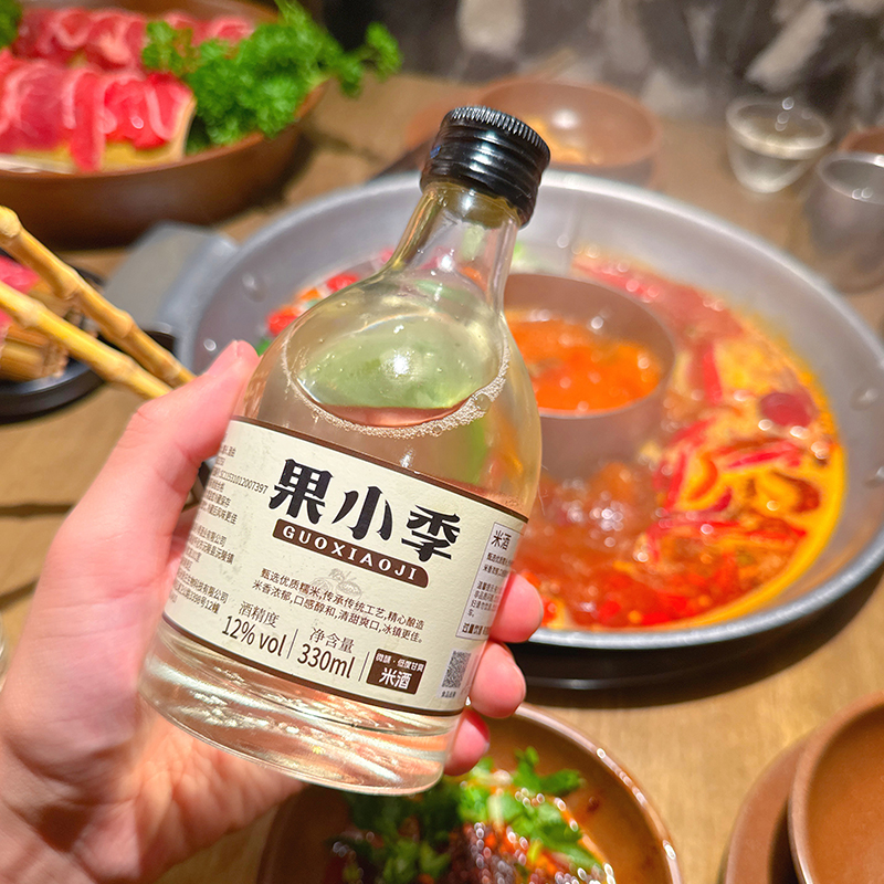 果小季12度米酒纯糯米无添加