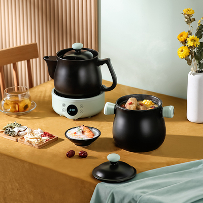 多功能养生电砂锅自动中药煎药壶分体陶瓷电炖煲家用小型电熬药罐