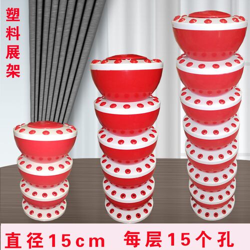 新款糖葫芦c架子水果展示架塑料折叠糖葫芦架摆地摊多层糖葫芦靶