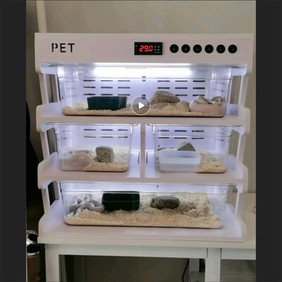 宠物保温箱异宠加热过冬守宫成体蛇捷角R属爬虫爬宠蛇柜饲养爬柜
