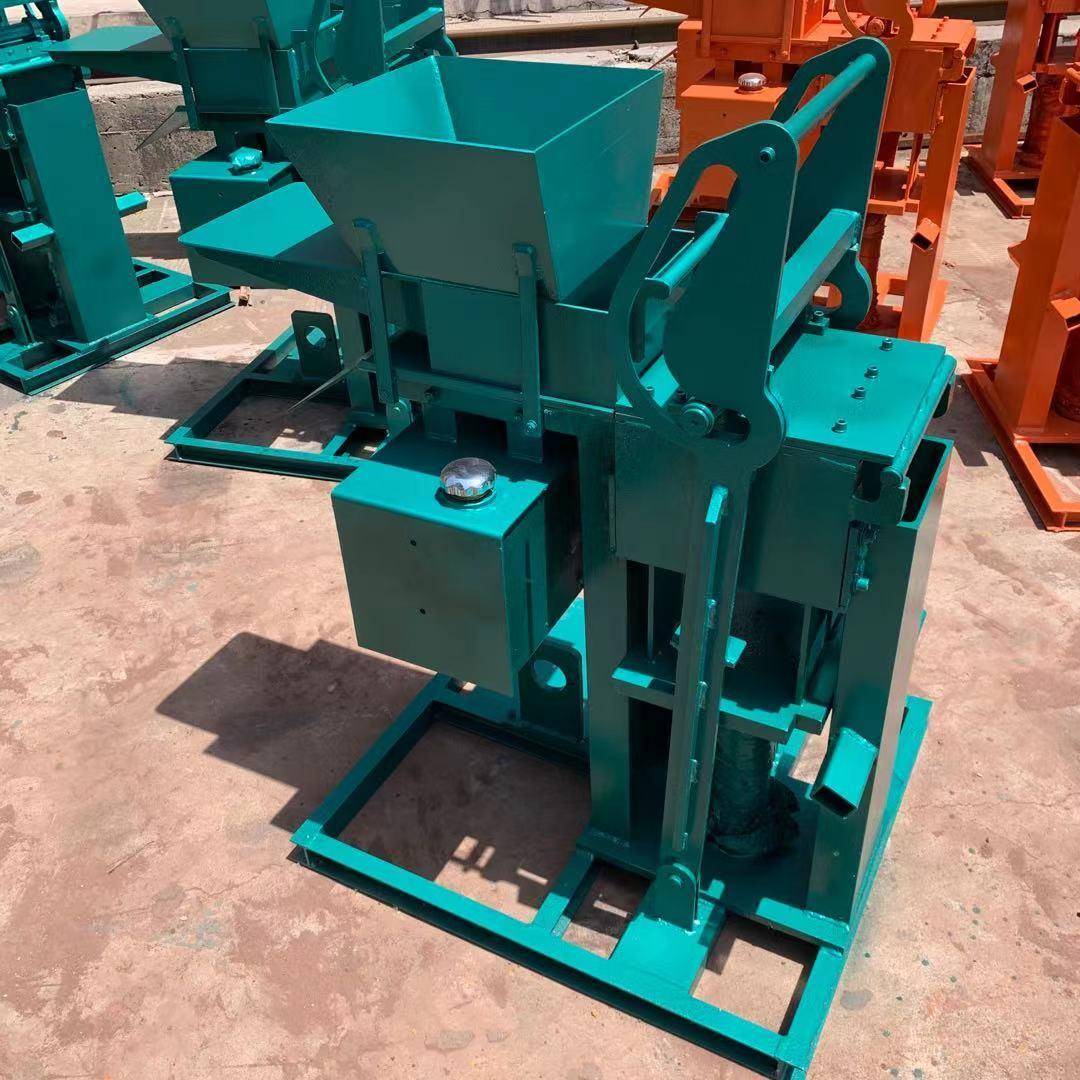 手动液压黏土砖机液压免烧水泥制砖机粉煤灰砖机空心面包砖机