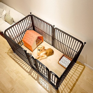 狗围栏宠物栅栏护栏小中型大型犬室内防越狱室外围栏式狗笼子