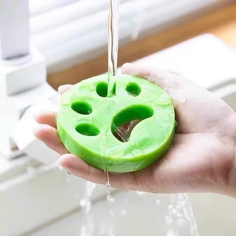 洗衣机除毛神器粘毛器可水洗宠物毛发清洁粘双面猫爪硅胶除毛器