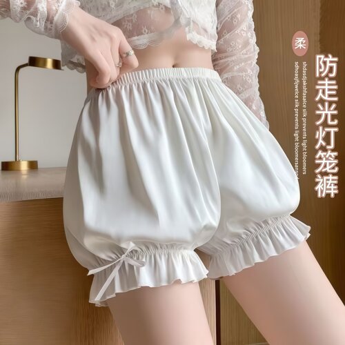 夏季JK白色可外穿防走光安全裤