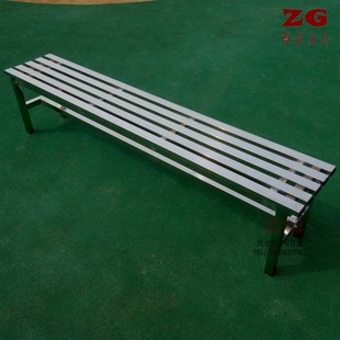 不锈钢长凳子休息户外长条凳浴室更衣凳阳台储物鞋 架休闲排椅长椅