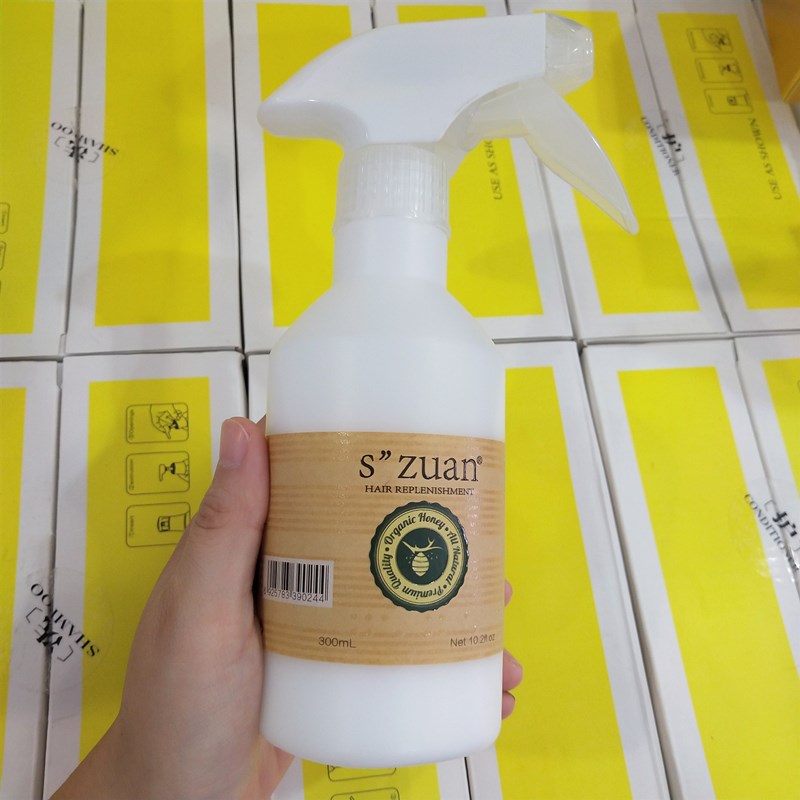 闪钻蜂蜜Q10水光喷雾二代补水保湿柔顺修复防静电毛躁滋润发丝