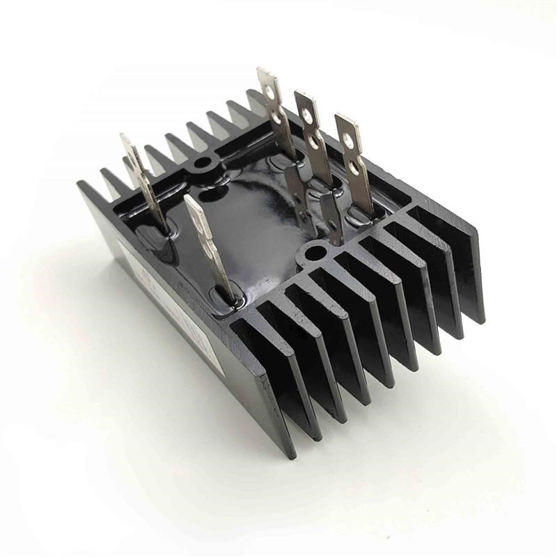 日正发电机三相桥式整流器桥堆SQL100A1600V自带散热器大功率桥组