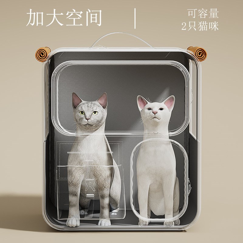 猫包宠物小狗狗背包大容量双肩包遛猫拉杆箱行李箱猫咪便携外出包