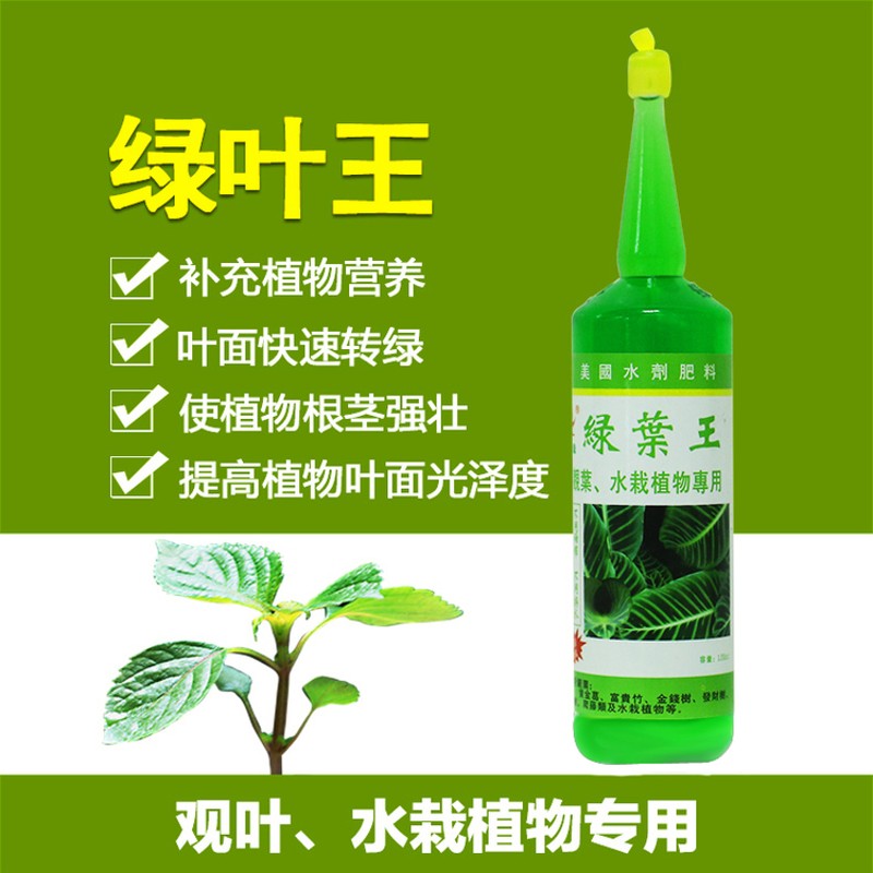通用型水培植物营养液叶面肥绿叶王喷雾绿萝富贵竹专用液体肥包邮