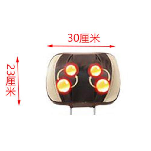 家用电动按摩椅垫按摩靠垫背部颈部座垫皮套外套布套按摩器材配件