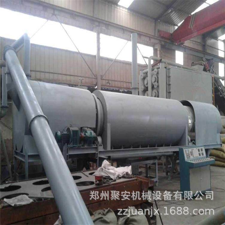 木屑椰壳制棒卧式炭化炉 机制木炭吊装炉设备 锯末连续式碳化机