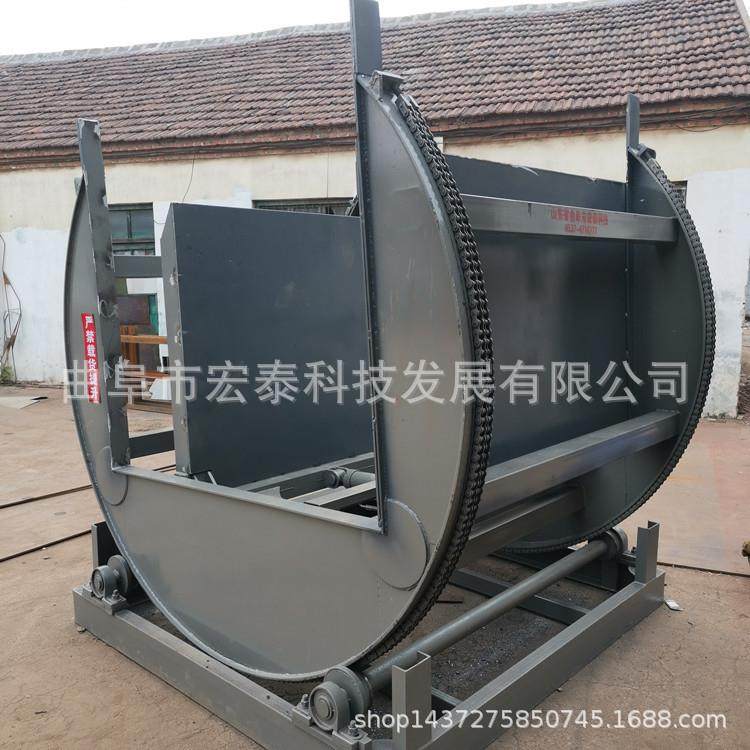 HT-FBJ180度自动翻板机液压夹紧90度翻转机源头厂供货