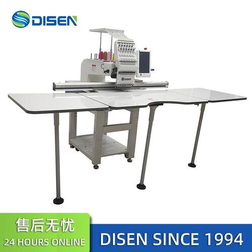 全新单头大幅面全自动电脑绣花机刺绣机平绣机Embroidery Machine